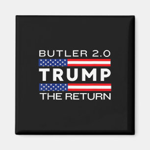 Imán Trump Regresa Butler Mitin Lucha Trump Elon Butler