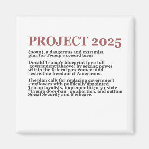 Imán Trump republicano pro proyecto antidemocrático 202