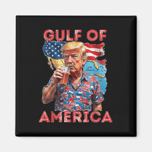 Imán Trump Saludo Desde El Parque De La Playa Del Golfo
