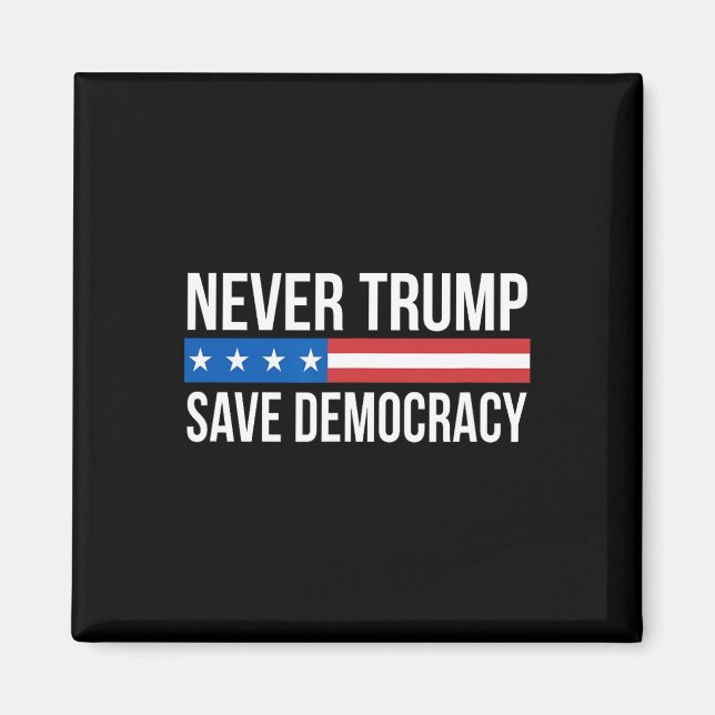 Imán Trump - Salvar la Democracia -  (Frente)