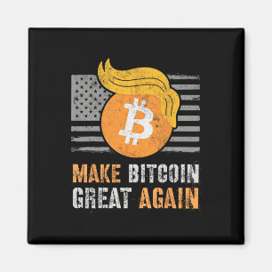 Imán Trump sarcástico vuelve a hacer grande el Bitcoin