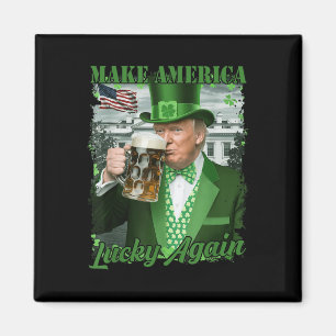 Imán Trump Shamrock hace que Estados Unidos vuelva a te