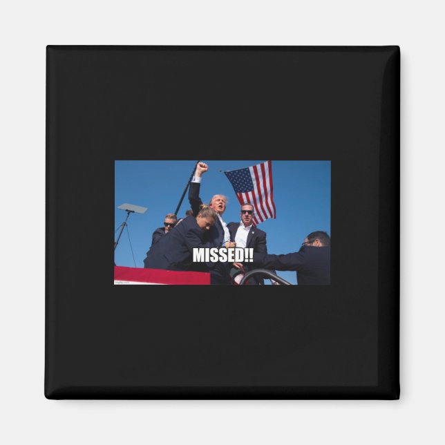 Imán Trump Shot 2024 (Frente)