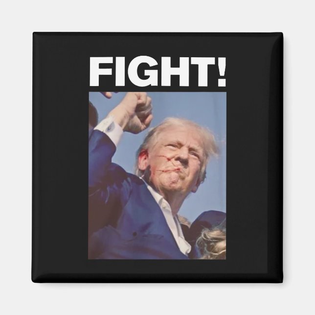 Imán Trump Shot 2024 (Frente)