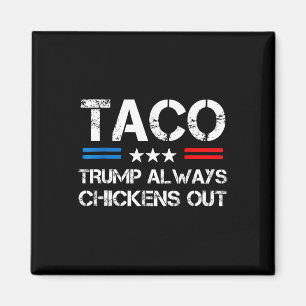 Imán Trump Siempre se Rinde Taco Comercio Meme Divertid