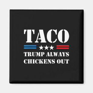 Imán Trump Siempre se Rinde Taco Comercio Meme Divertid