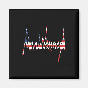 Imán Trump Signature Ee.Uu. 47º presidente pro-trump