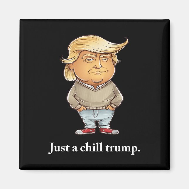 Imán Trump Soy solo un chico malo meme 2 (Frente)