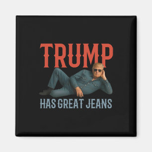 Imán Trump Tiene Grandes Jeans Chistoso Meme Político 