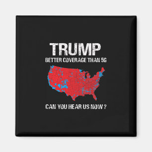 Imán Trump Tiene Mejor Cobertura Que 5g Mapa Electoral 