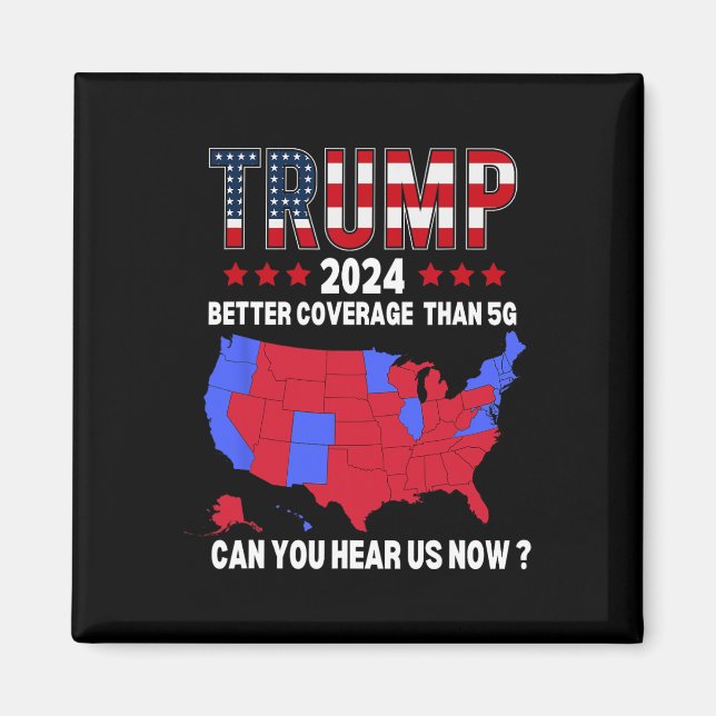 Imán Trump Tiene Mejor Cobertura Que Mapa Electoral De  (Frente)