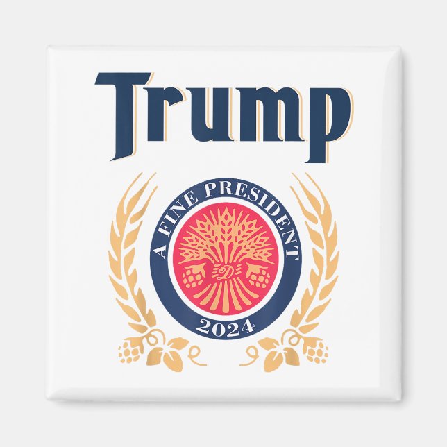 Imán Trump, un buen presidente 2024 (Frente)