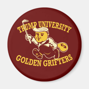 Imán Trump University Golden Grifts 'Fridge Magnet
