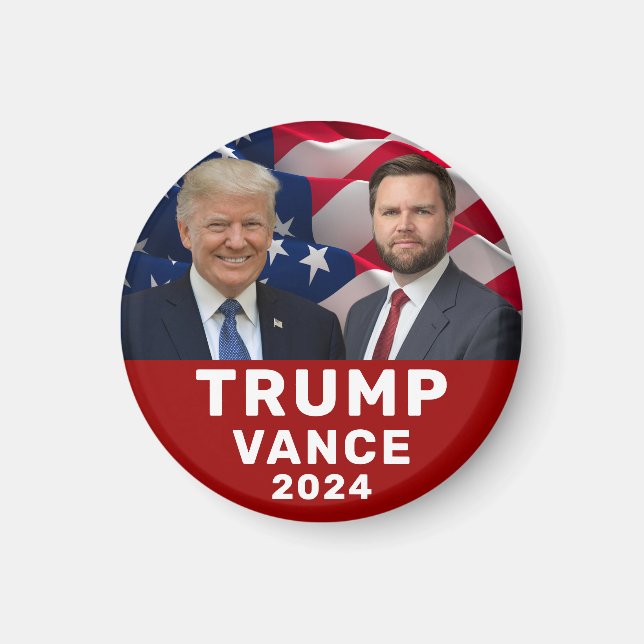 Imán Trump Vance 2024 (Frente)