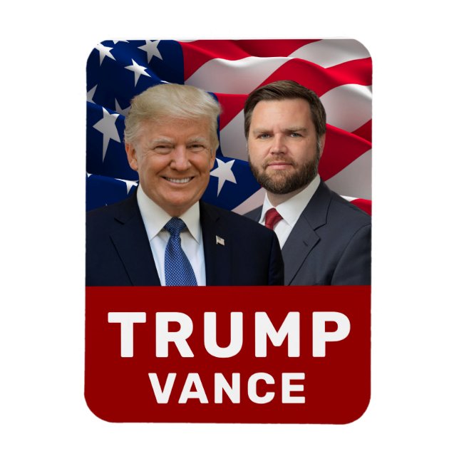 Imán Trump Vance 2024 (Vertical)