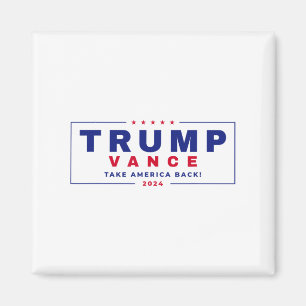 Imán Trump Vance 2024 Donald Trump J.d. Vance Take Amer