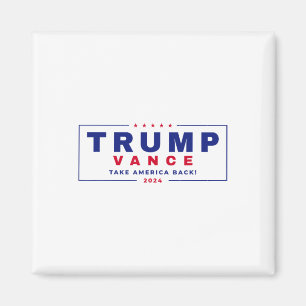Imán Trump Vance 2024 Donald Trump J.d. Vance Take Amer