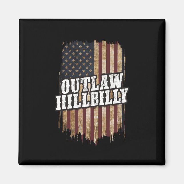 Imán Trump Vance 2024 J.D. Vance Outlaw Hillbilly (Frente)