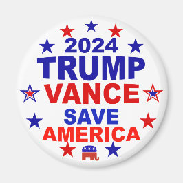 Imán Trump Vance 2024 Save America