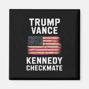 Imán Trump Vance 2024 Trump Vance Kennedy Jaque Mate