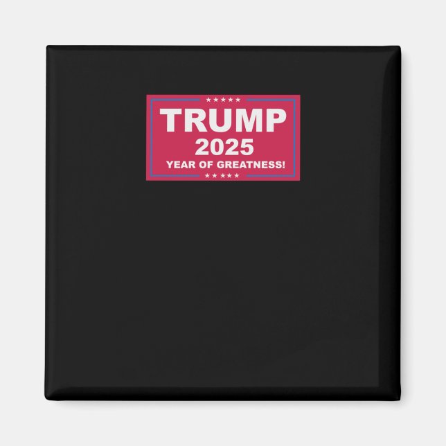 Imán Trump Vance 2025 Año De Grandeza () (Frente)