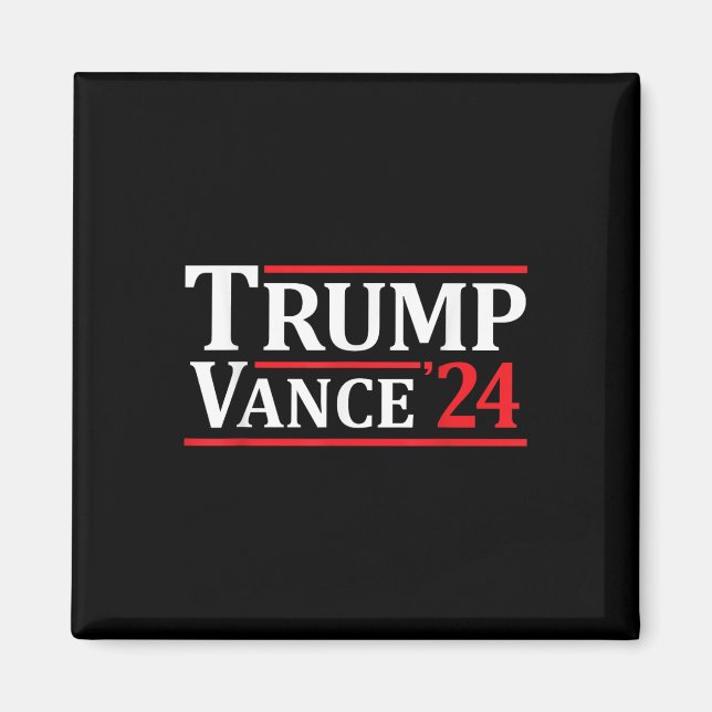 Imán Trump Vance 24 Trump 2024  (Frente)