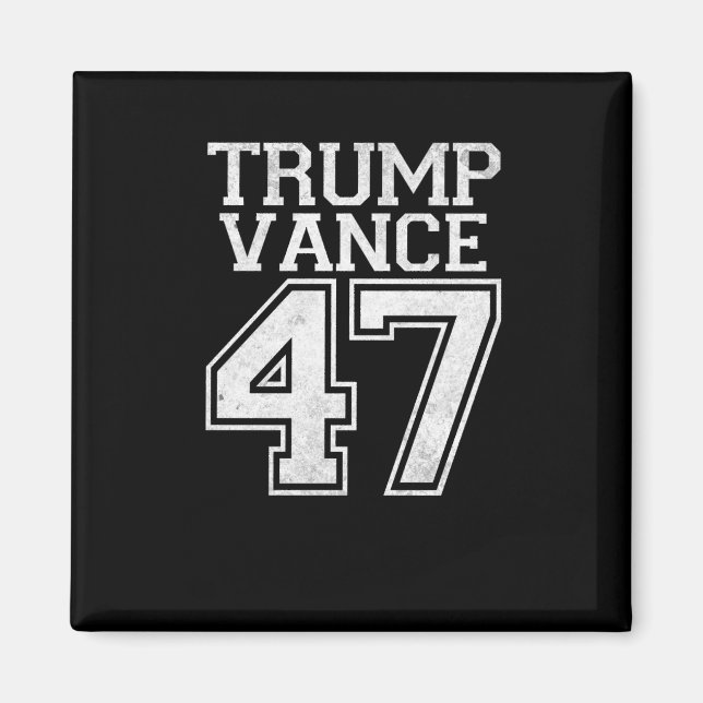 Imán Trump Vance, 47° presidente, número de cosecha (Frente)