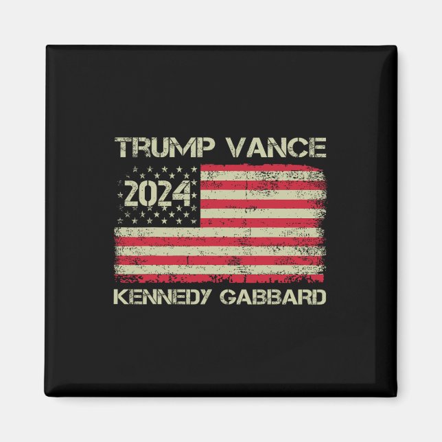 Imán Trump Vance Kennedy Gabbyrd Jaque Mate Tomar Améri (Frente)