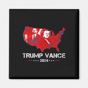Imán Trump Vance retro vintage Vance 2024 Nosotros, el 