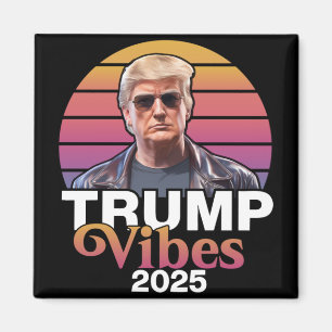 Imán Trump Vibes 2025 Chiffon Top