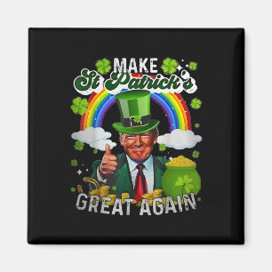 Imán Trump vuelve a hacer grande el día de San Patricio