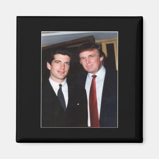 Imán Trump Y Jfk Anonymous (Frente)