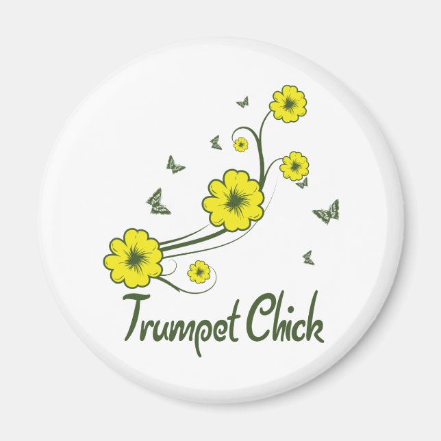 Imán Trumpet Chick (Frente)