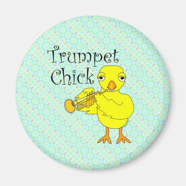 Imán Trumpet Chick (Frente)