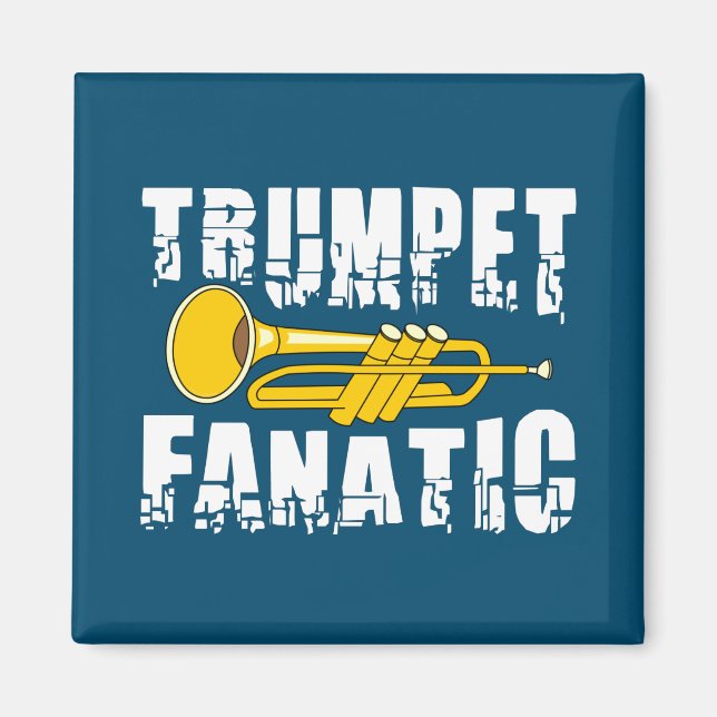 Imán Trumpet Fanatic (Frente)