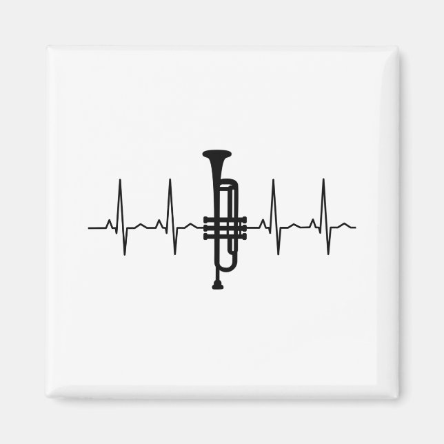 Imán Trumpet Heartbeat (Frente)