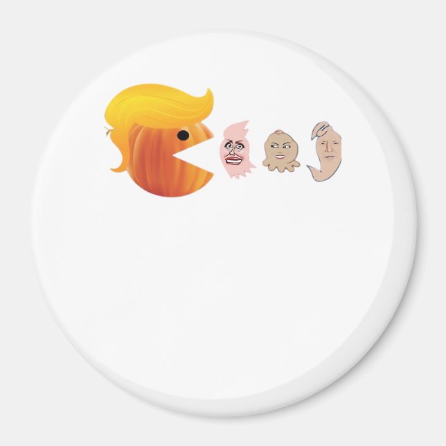 Imán Trumpkin comiendo el clásico demócrata - Salón sat (Frente)