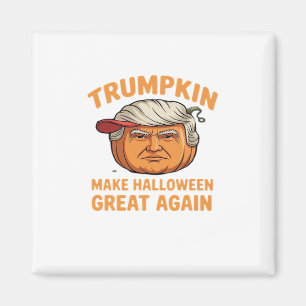 Imán Trumpkin de Halloween: Cita parodia temeraria para