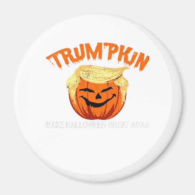 Imán Trumpkin de Halloween vuelve a hacer grande a Hall (Frente)