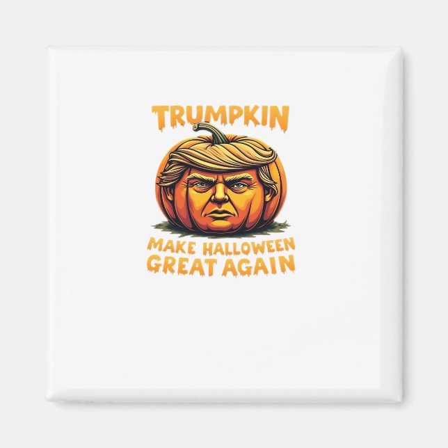 Imán Trumpkin de Halloween vuelve a hacer grande a Hall (Frente)