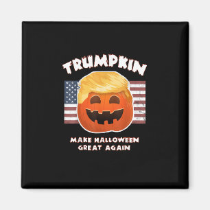 Imán Trumpkin Funny Calabaza Pie Pun Ee. Uu. Liberal Ha