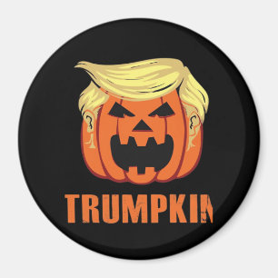 Imán Trumpkin hace Halloween