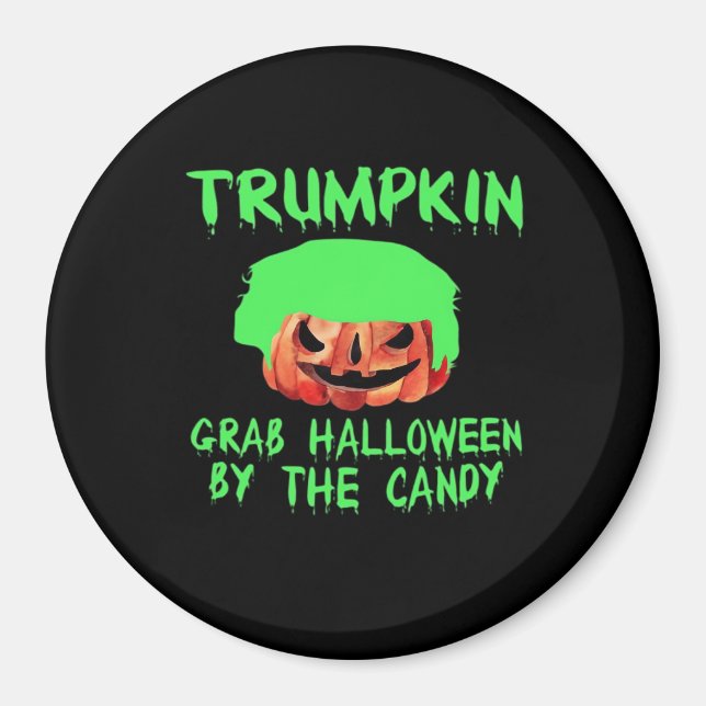 Imán Trumpkin Hace Que Halloween Sea Grande De Nuevo Ag (Frente)