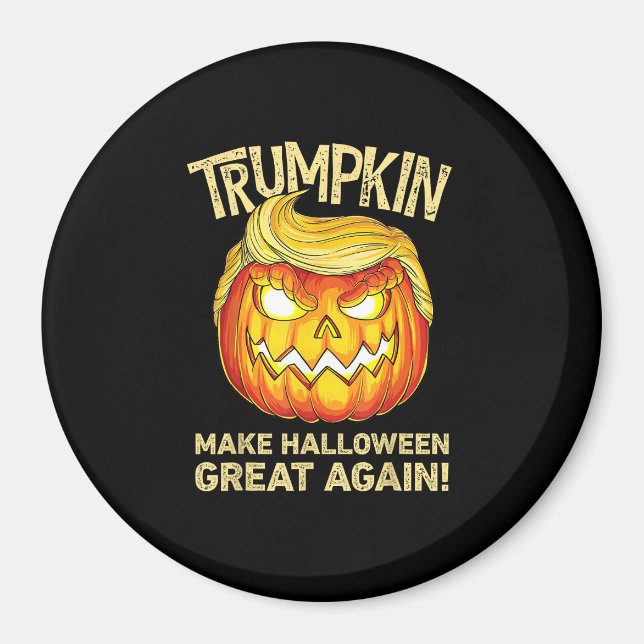 Imán Trumpkin hace que Halloween sea grande otra vez ca (Frente)