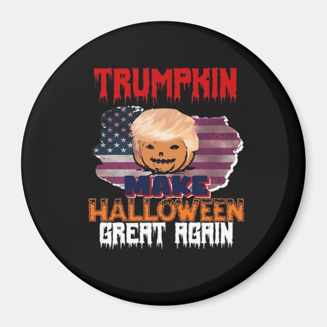 Imán Trumpkin Halloween Classic (Frente)