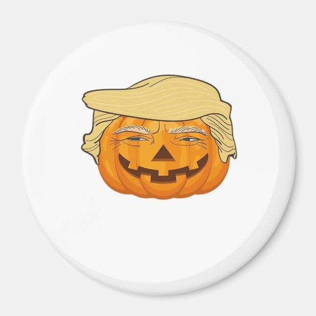 Imán Trumpkin Halloween Funny Classic - Ranura básica d (Frente)