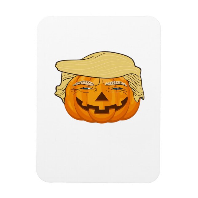 Imán Trumpkin Halloween Funny Classic - Ranura básica d (Vertical)