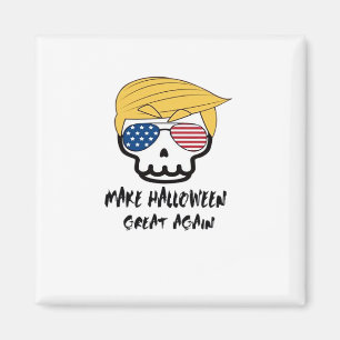 Imán Trumpkin Halloween vuelve a hacer que Halloween se