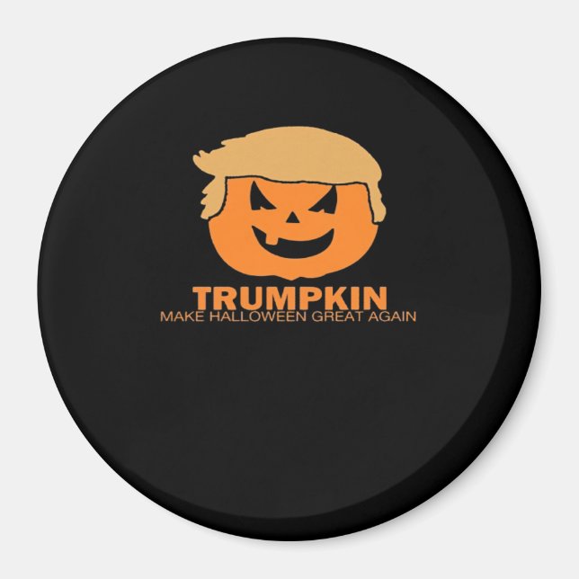Imán Trumpkin - Haz que Halloween sea grande otra vez (Frente)