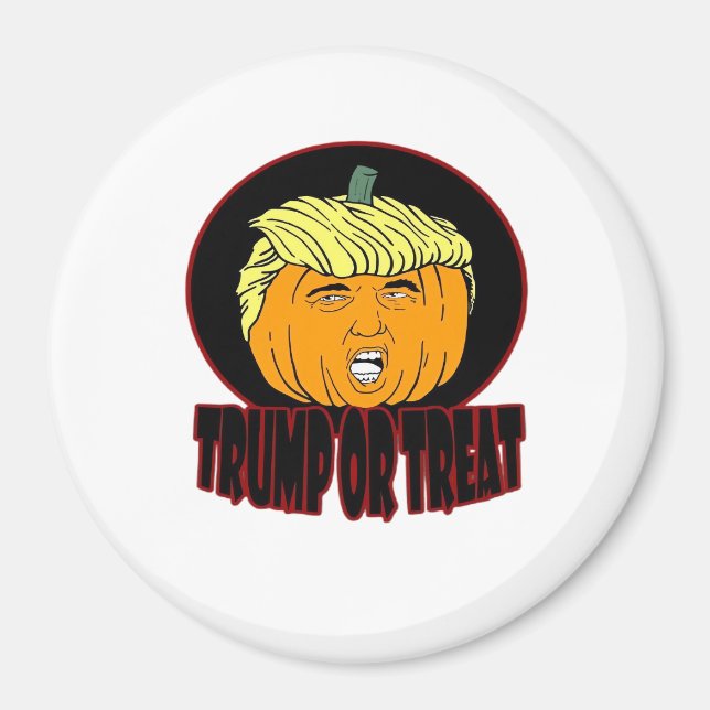 Imán Trumpkin O Trate Trick O Trea De Trumpkin De Hallo (Frente)